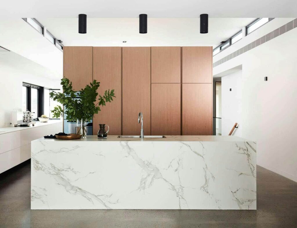 Cosentino Designküche mit Dekton Arbeitsplatte
