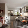 Nolte Landhaus L-Küche Lava Hennarot