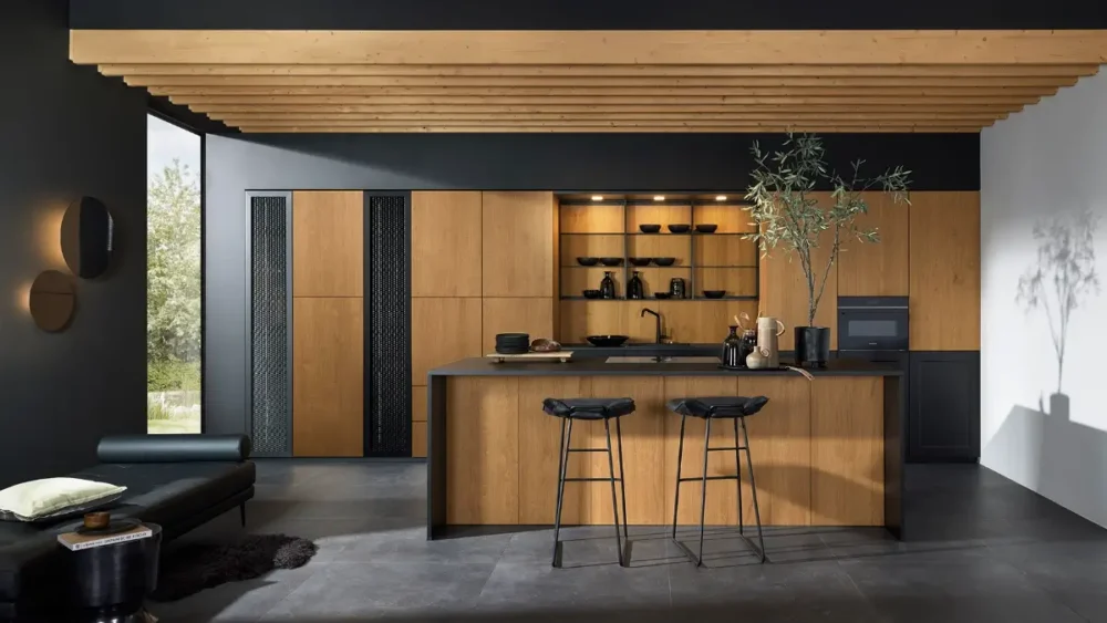 Nolte Neo Design Inselküche Eiche Cottage