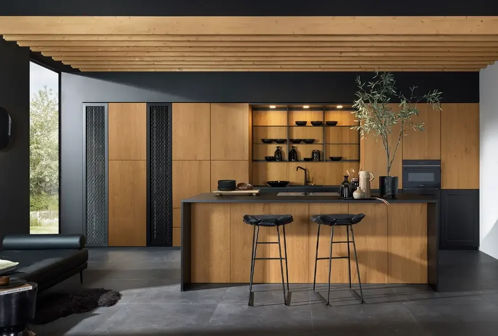 Nolte Neo Design Inselküche Eiche Cottage