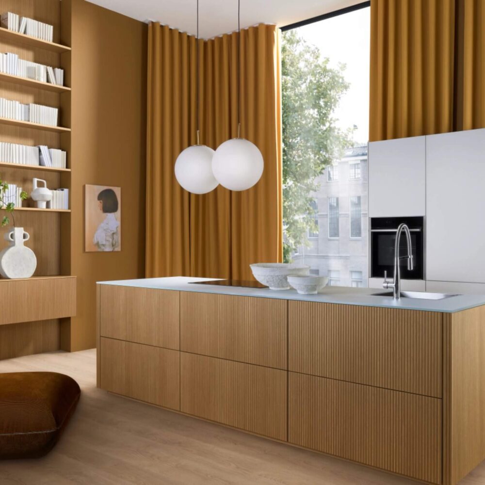 Nolte Neo Design Inselküche Eiche Diamant