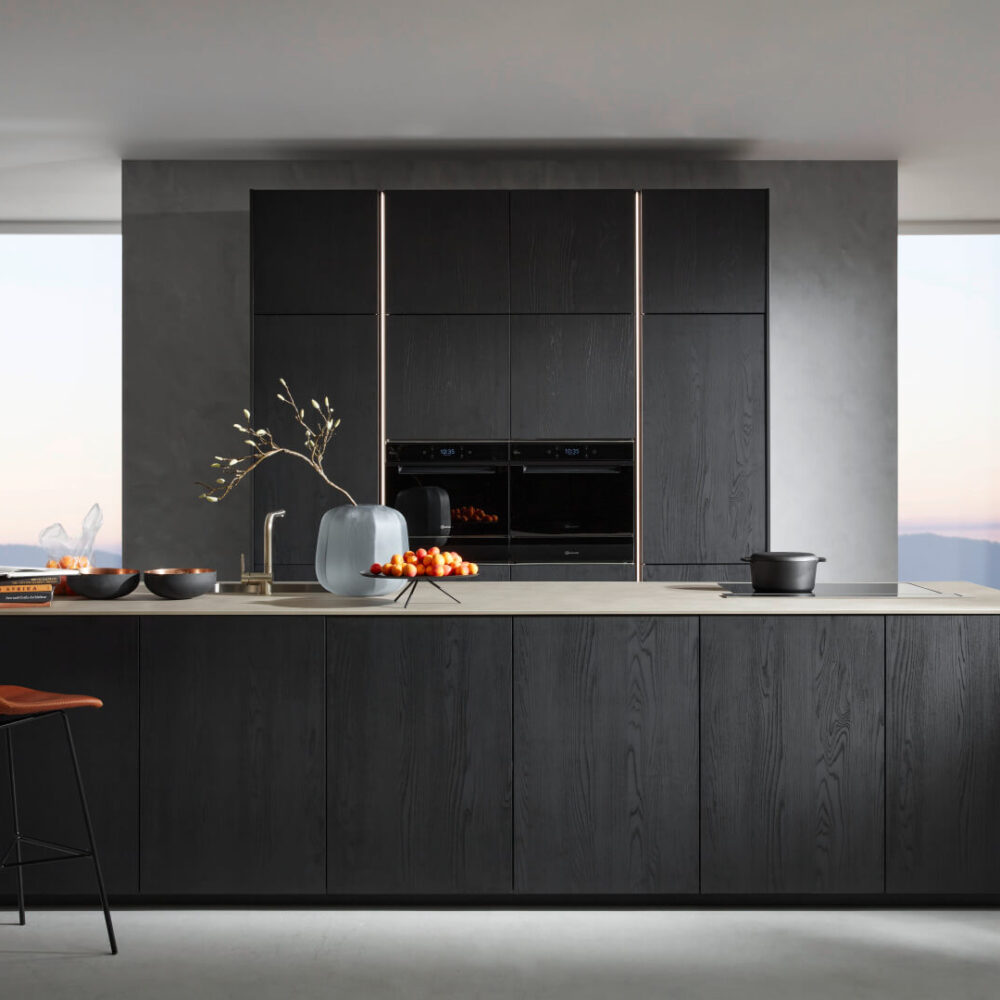 Nolte Design Inselküche Eiche Nero