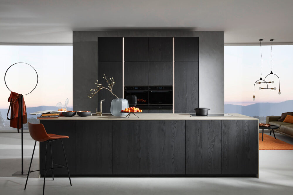 Nolte Design Inselküche Eiche Nero