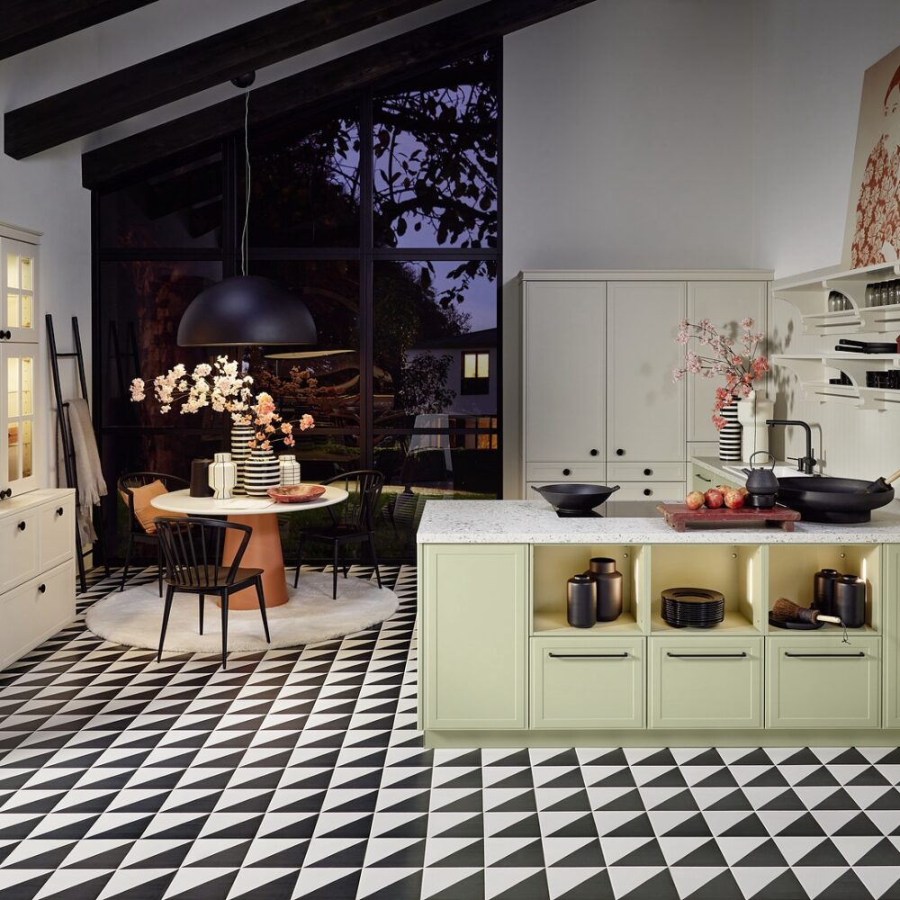 Nolte Landhaus L-Küche Torino Lack