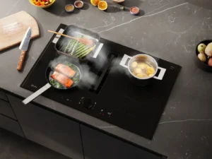 Neff-Kochfeldabzug-Matt-Black-Design-von-oben Neff Kochfelder im Matt Black Design