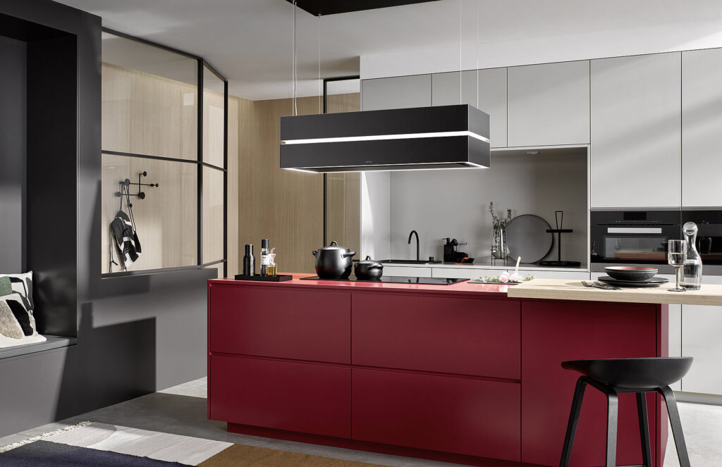 Berbel Inselhaube Skyline Edge Play in Küche Berbel Innovationen 2026