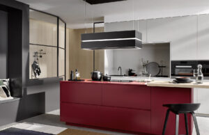 Berbel Inselhaube Skyline Edge Play in Küche Berbel Innovationen 2026