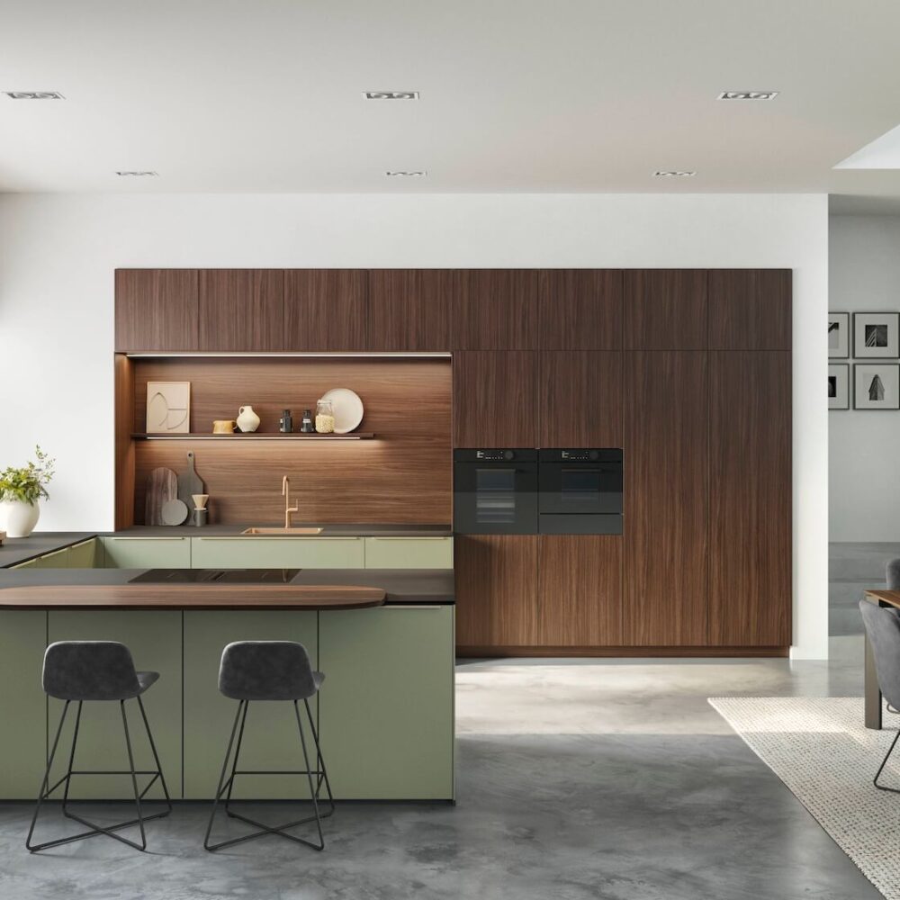 Nobilia U-Küche Designstil Olive Premium matt